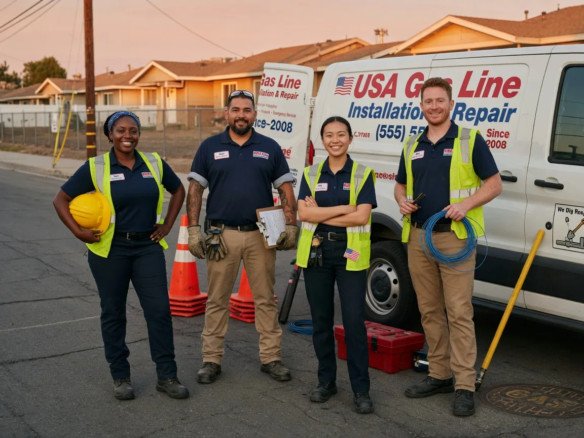 Gas Line Installation company in Lewiston Woodville, NC